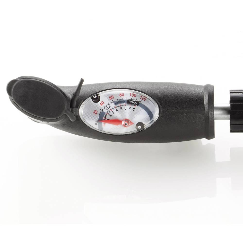Fahrrad Mini Doppelhub Pumpe Velo Luftpumpe mit Manometer