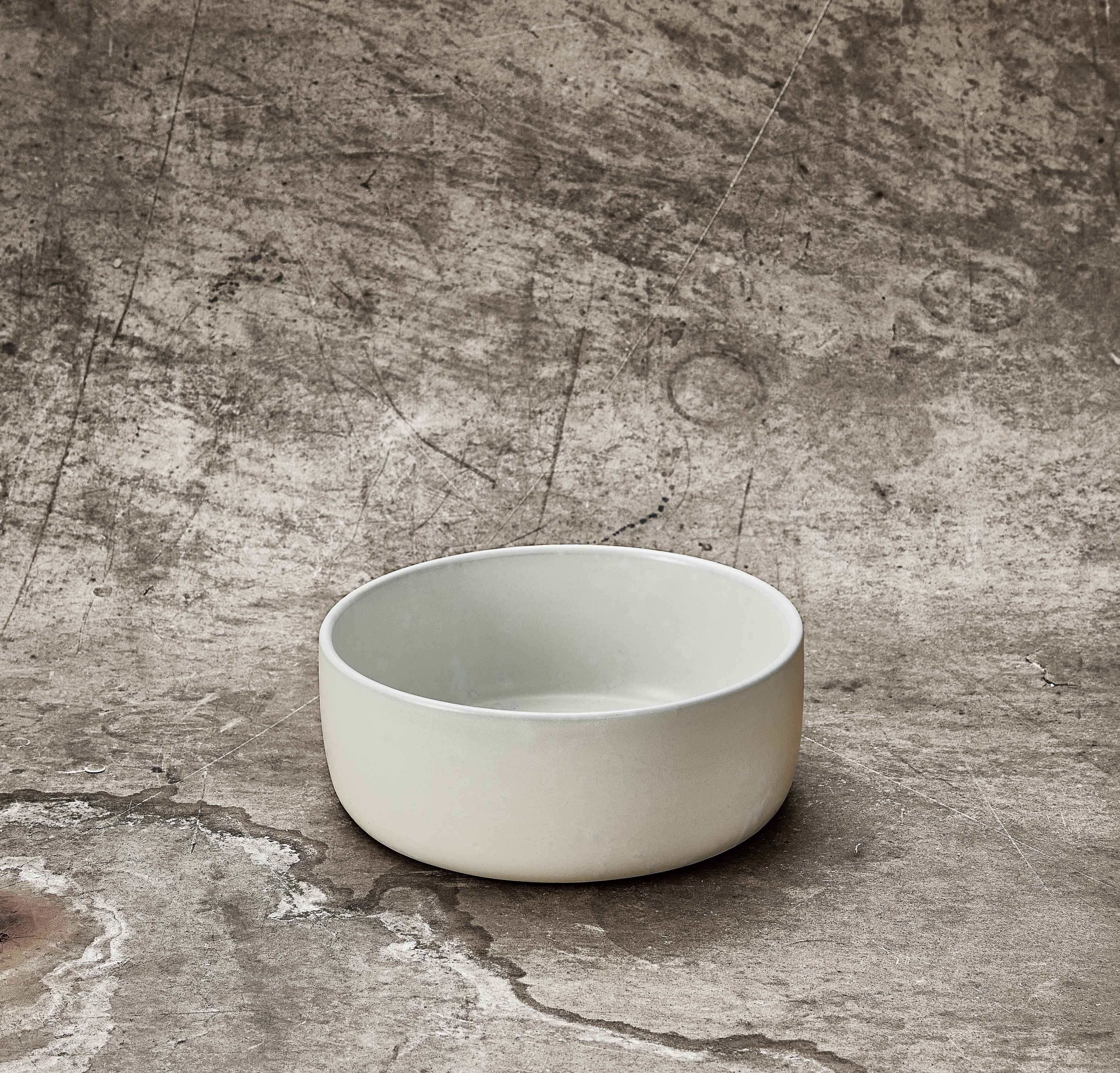 RAW  Skål, Arctic White - 19,5 cm.