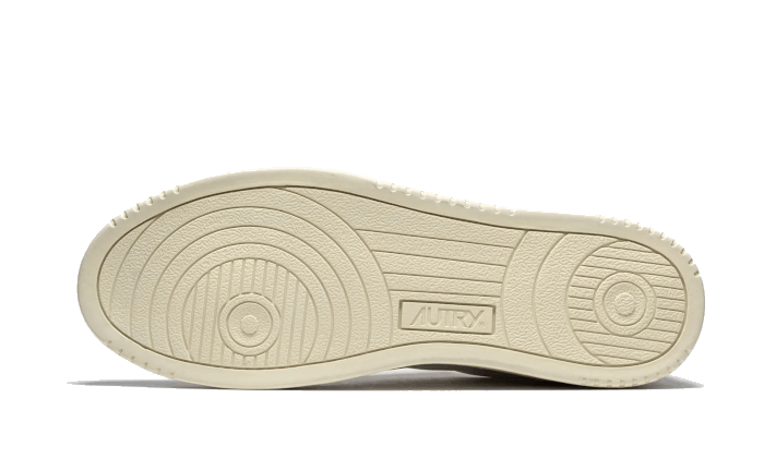 Autry Medalist Leather Suede Low White Navy