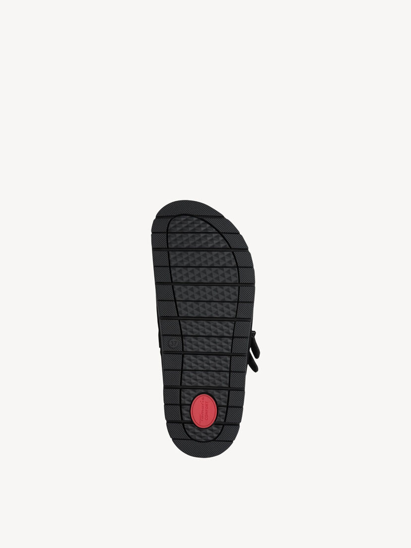 Leren Slipper - zwart
