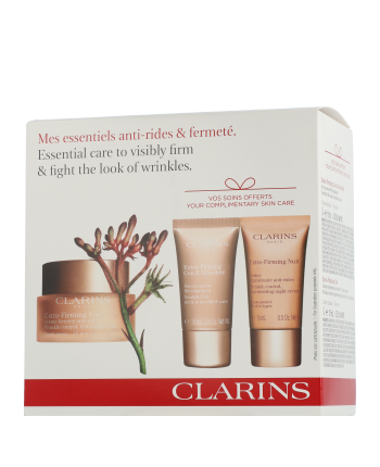 Clarins Extra-Firming Set mit Cream Jour, Nuit & Cou 50ml-15ml-15ml