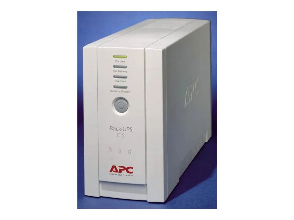 APC Back-UPS CS 350 - UPS - AC 230 V - 210 Watt - 350 VA - RS-232, USB - output-stikforbindelser: 4 - beige