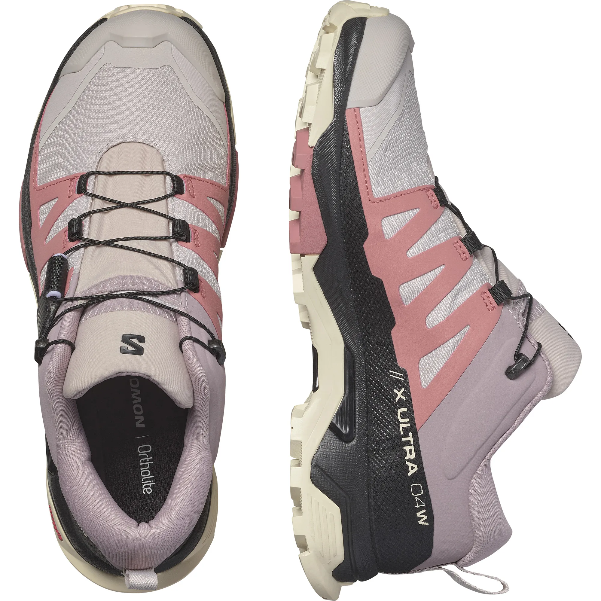Salomon Women's X Ultra 4 GORE-TEX Ashes Of Roses/Light Mahogany/Almond Milk