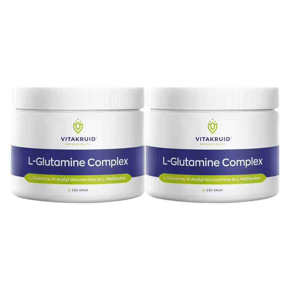 2x Vitakruid L-Glutamine Compleet 230 gr
