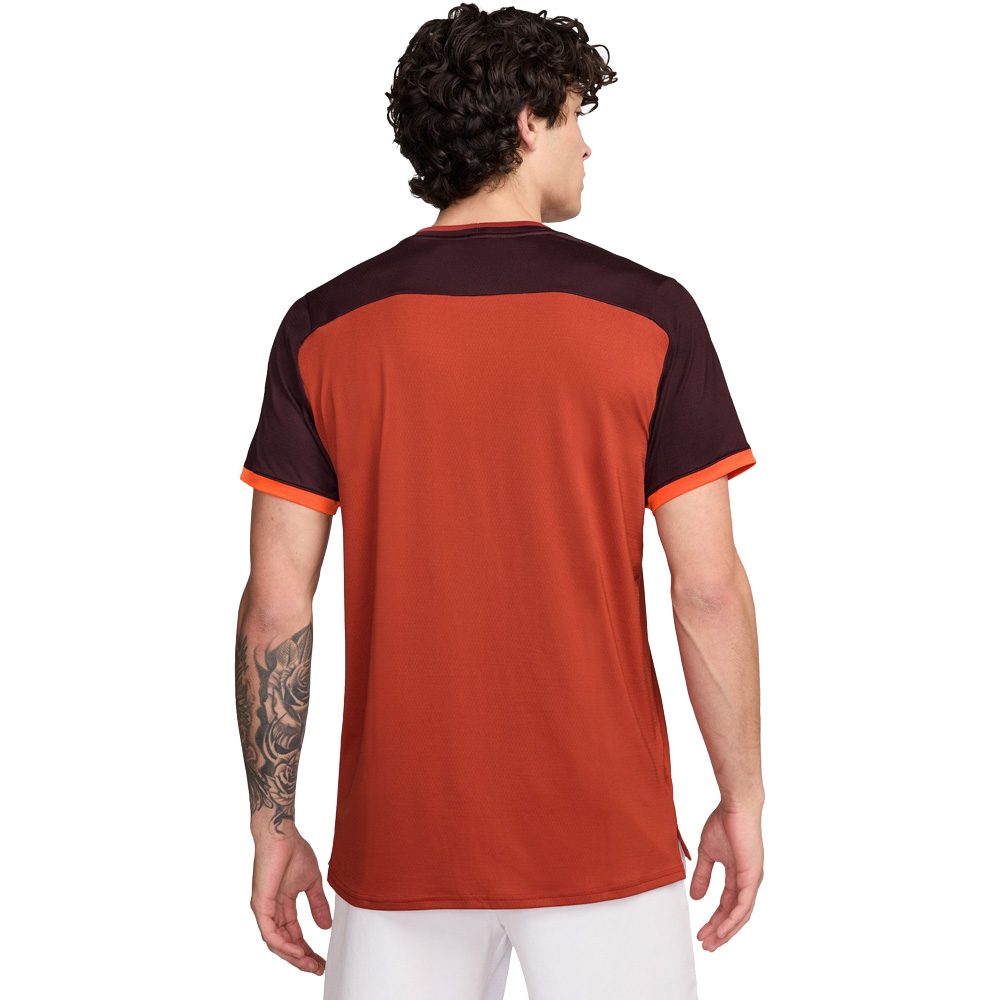 Nike Court Dri-Fit Advantage T-Shirt Herren dragon red
