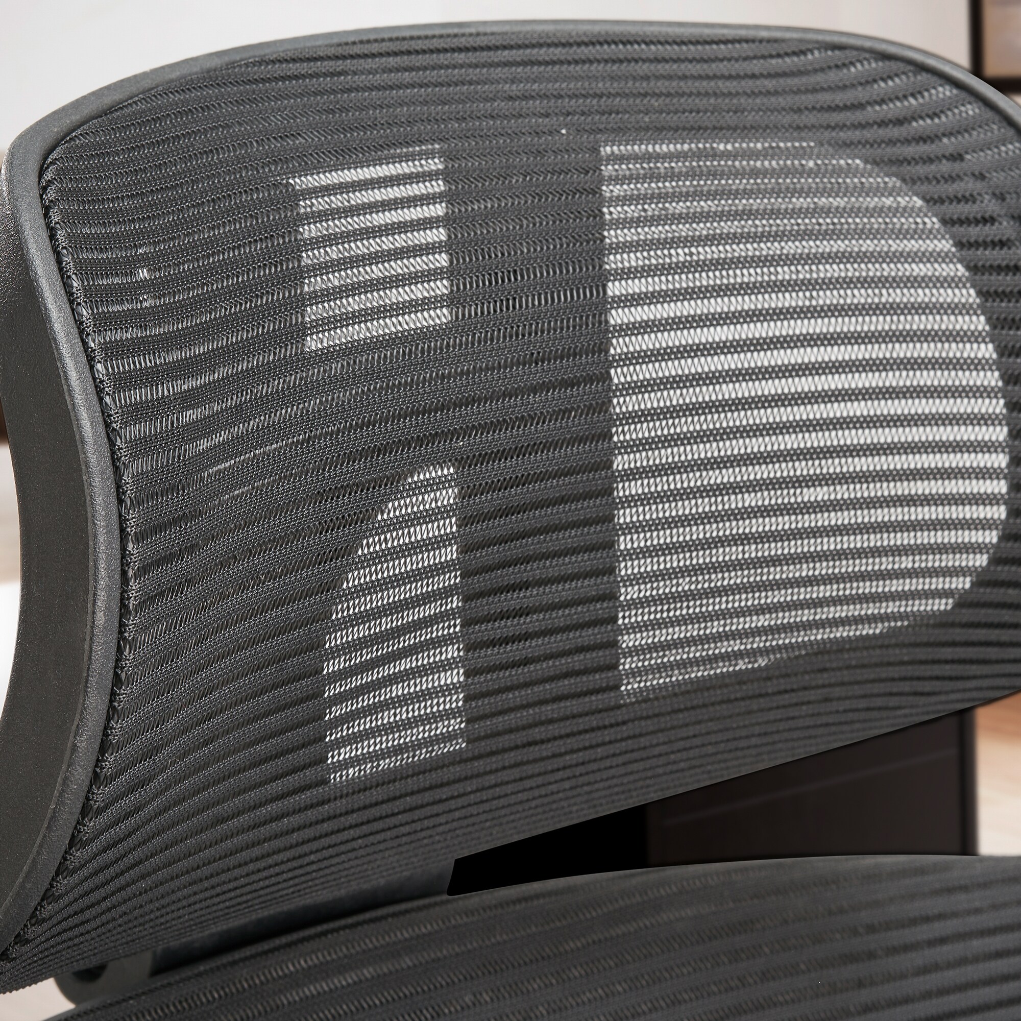 Bürostuhl FineBuy Schreibtischstuhl Mesh Schwarz Drehstuhl Ergonomisch 120 kg