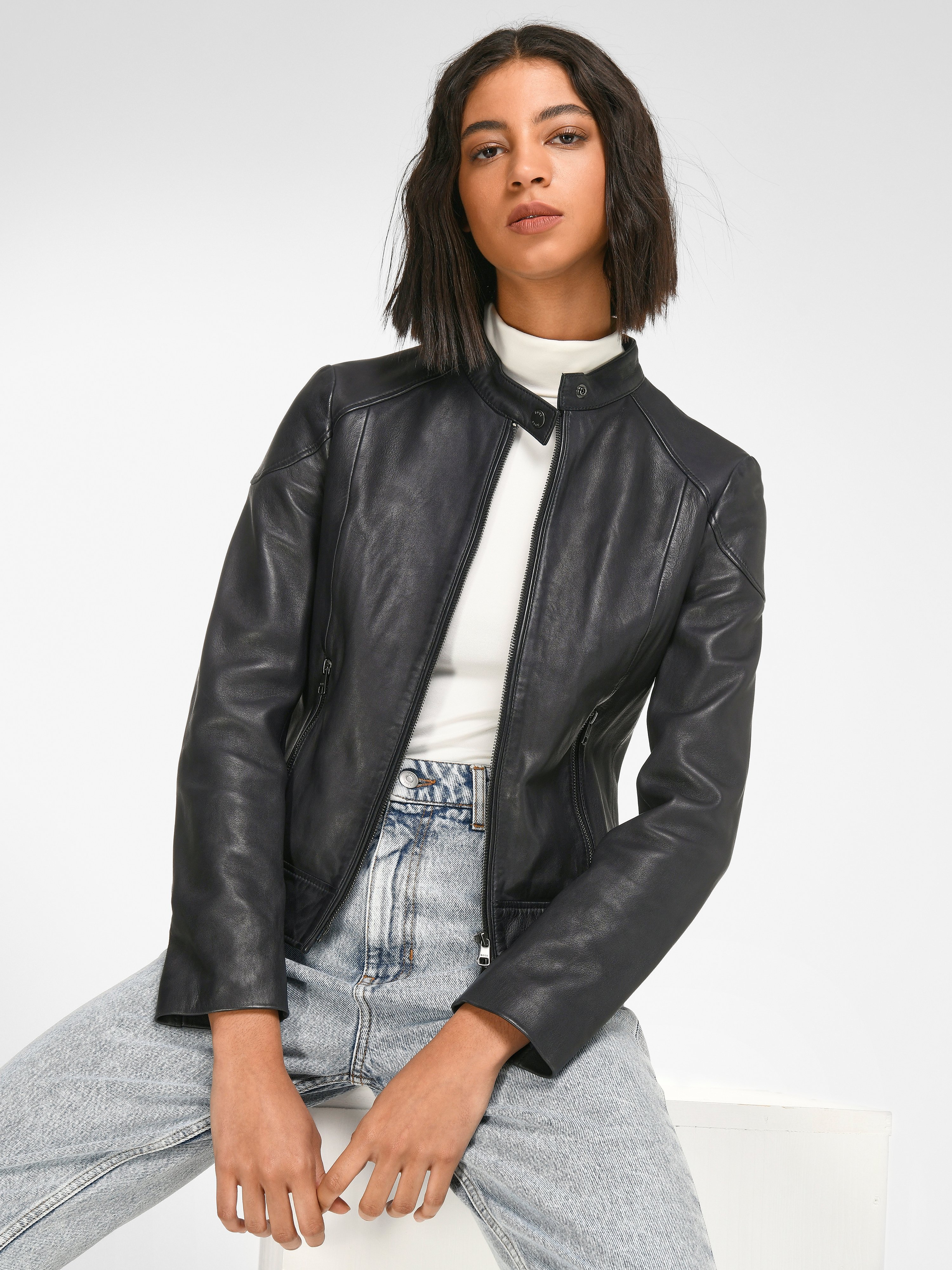 Lederjacke