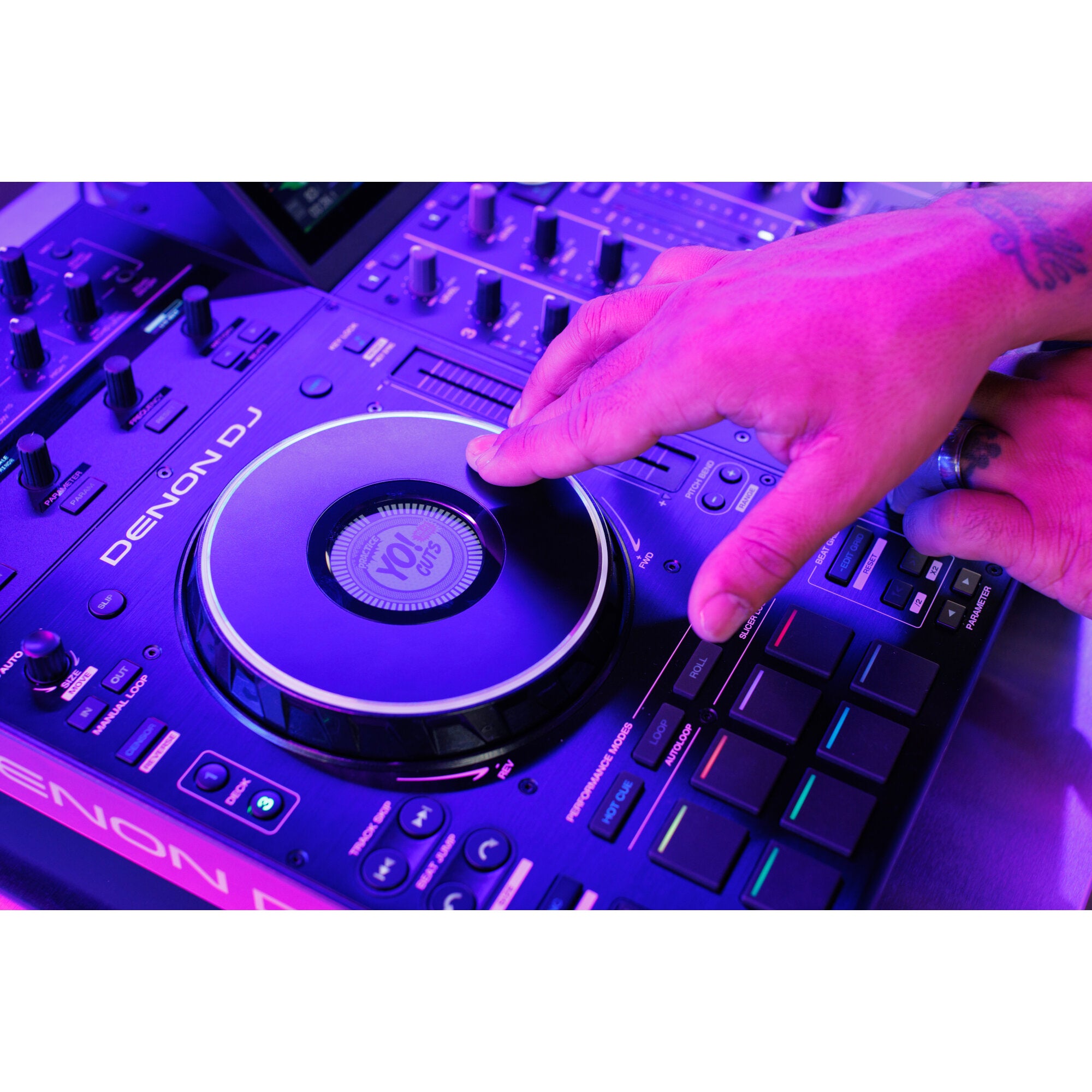 Denon DJ Prime 4+ 4-deck standalone DJ-controller