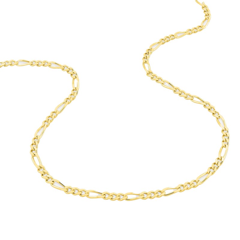 Bracelet Mixte 18 cm - Cheval Aterné - Or 18 Carats - Largeur 2.5 mm