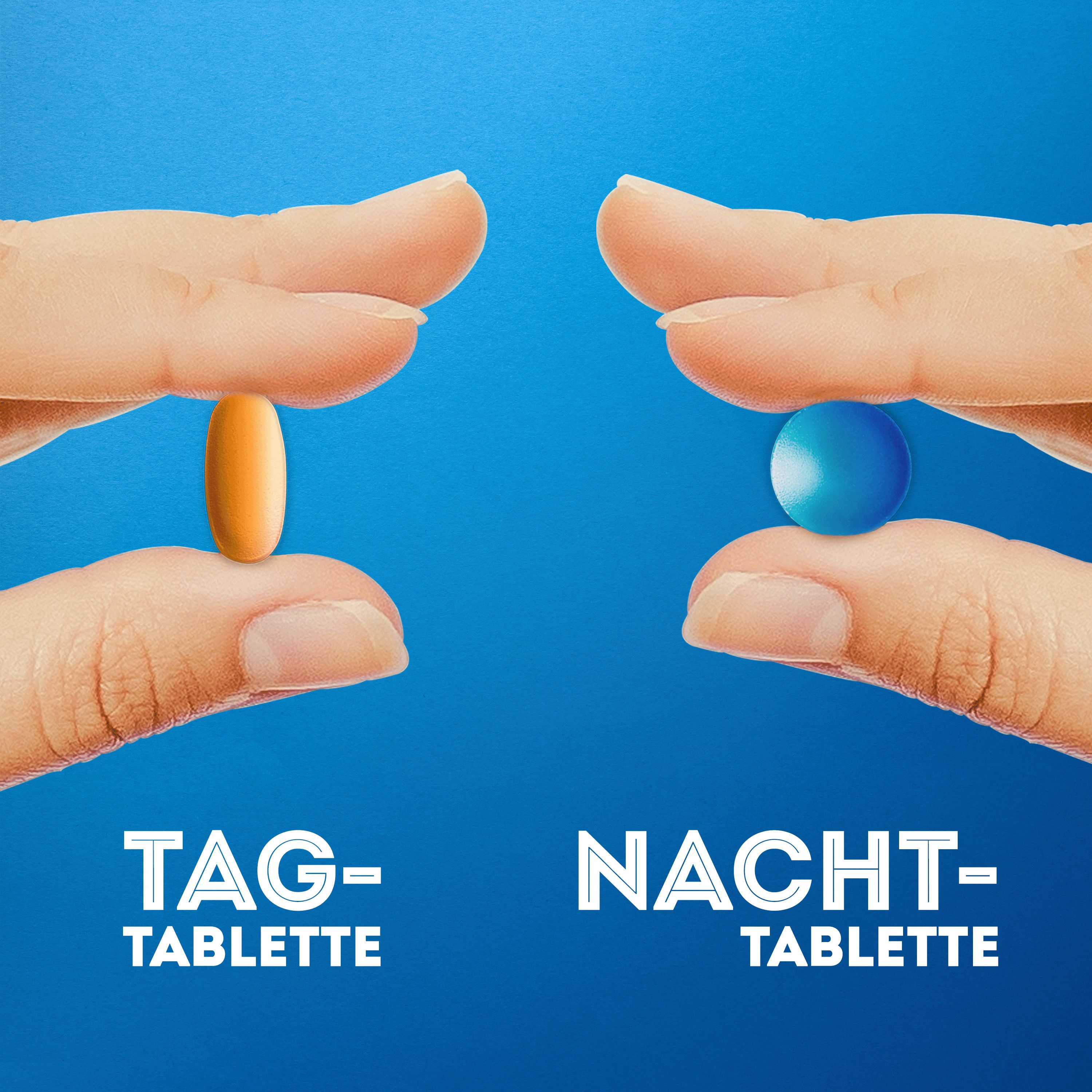 WICK DayNait Filmtabletten, Hilfe für Tag & Nacht bei Erkältung