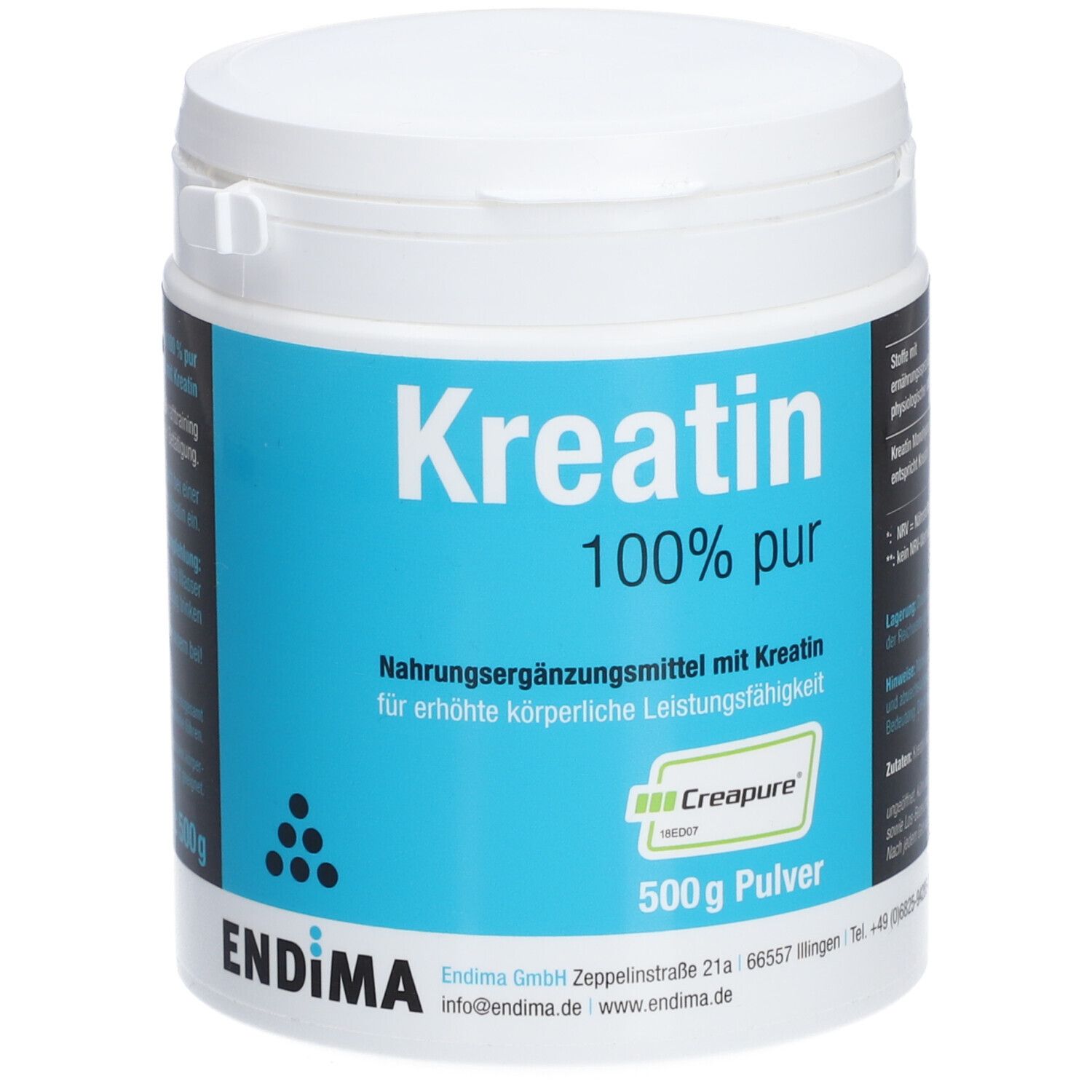 Endima® Creapure® Kreatin 100% Pur Pulver