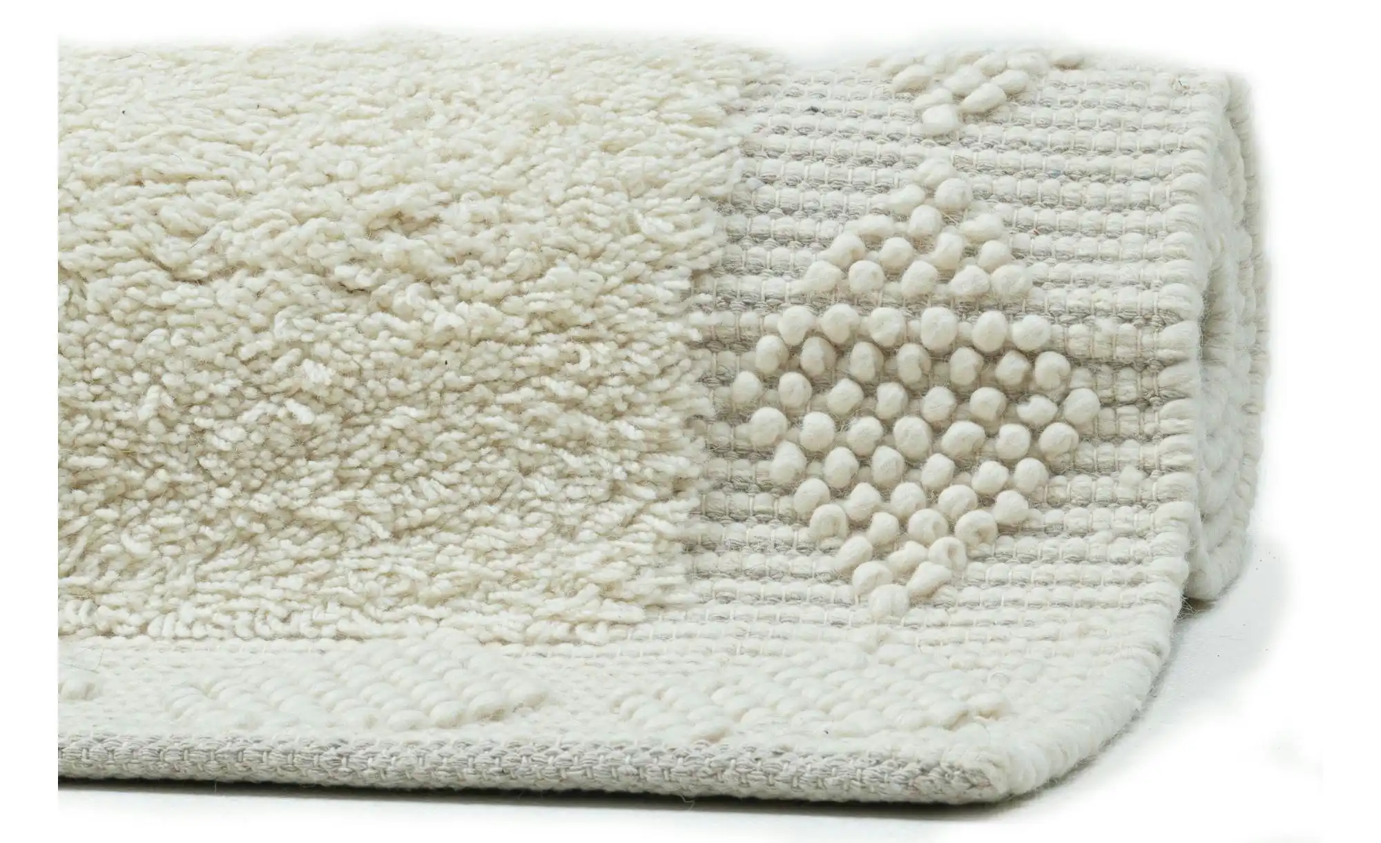 THEKO Boho Wollteppich Bergen