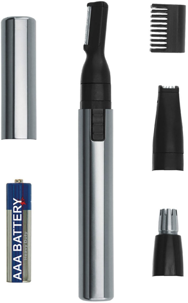 Wahl Nasen- und Ohrhaartrimmer »Micro Groomsman« 4 Aufsätze