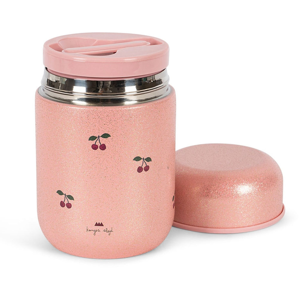 Køb Konges Sløjd Cherry Glitter Glitter Thermo Food Jar