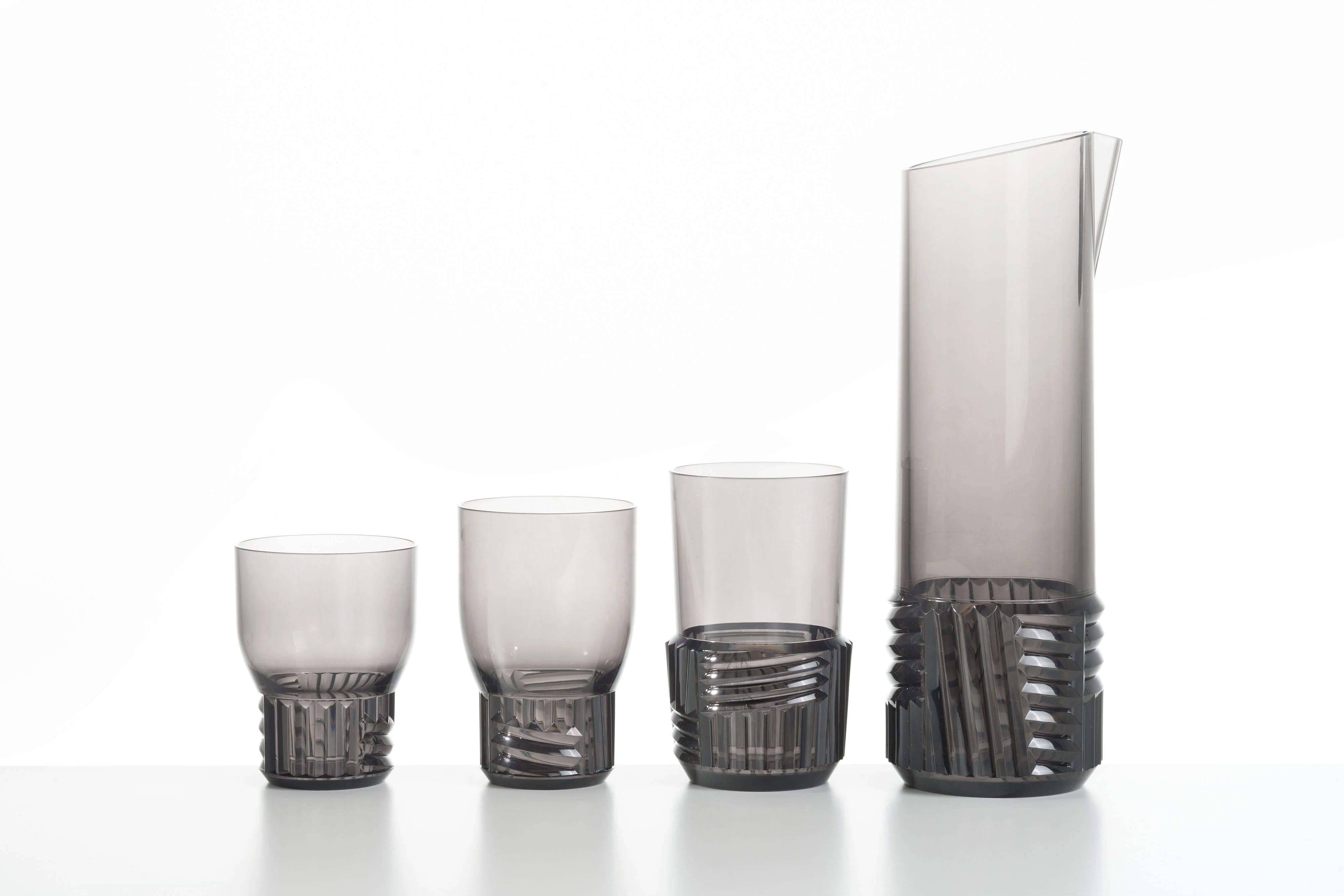 TRAMA LARGE - Verre | Gris