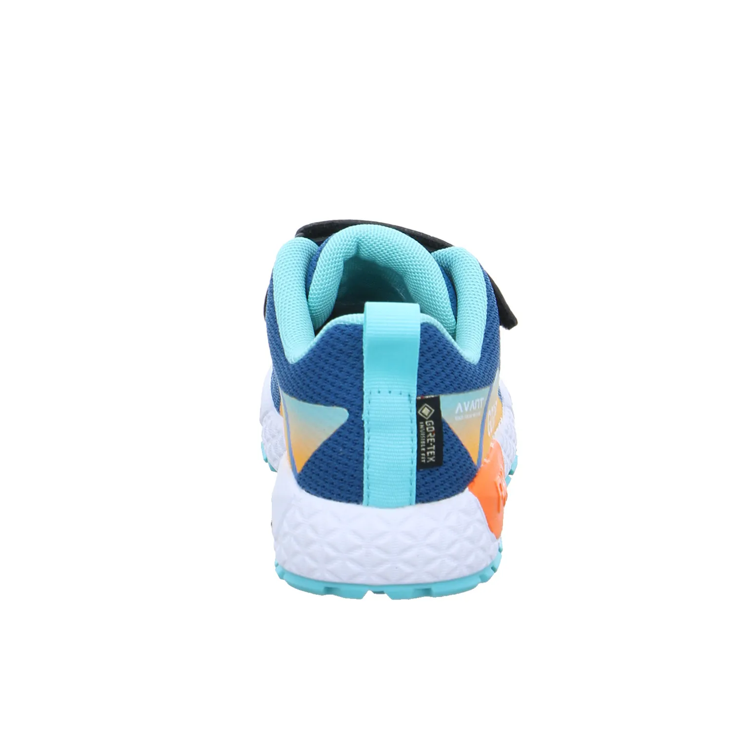 PRIMIGI Kleinkinder-Halbschuh Klett Blau Leder  Sneaker