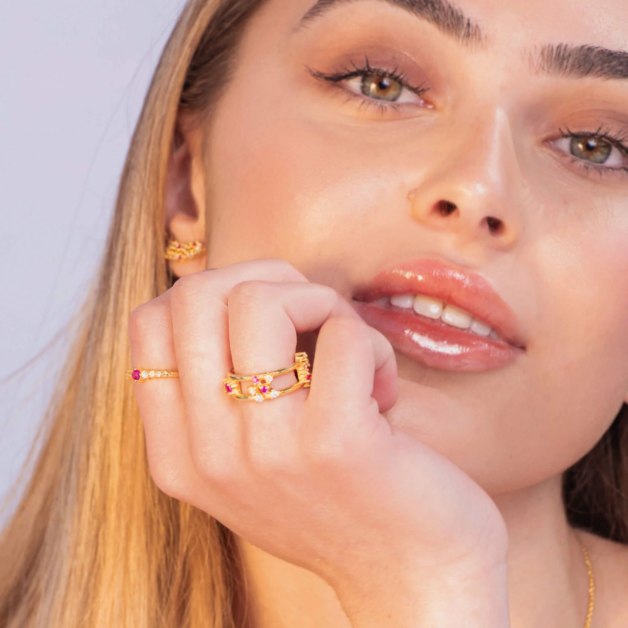 JASMINE - Bague | Rose