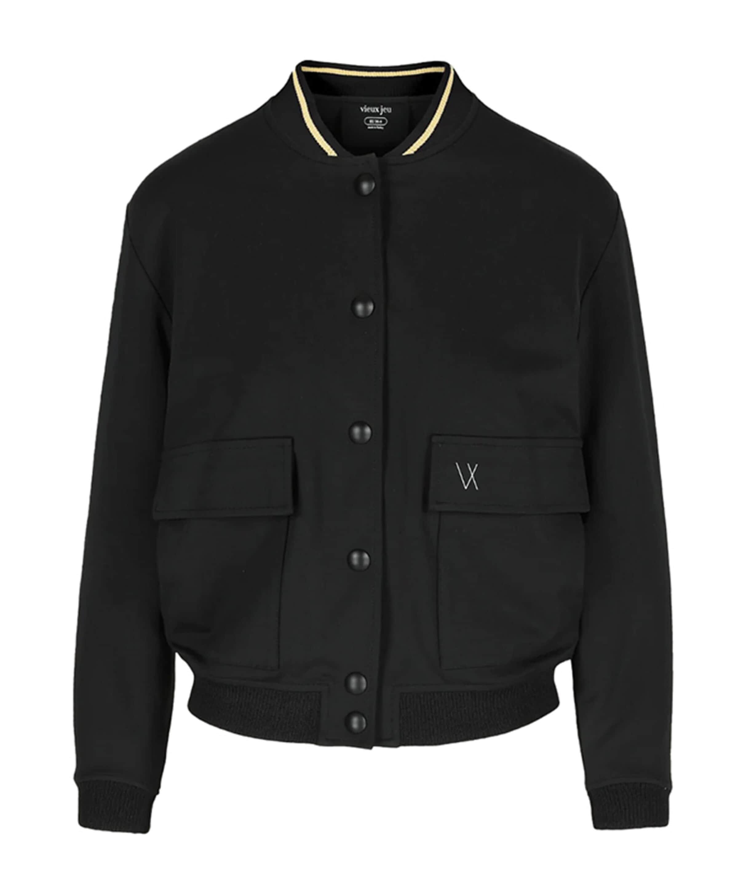vieux jeu Dames vest zwart