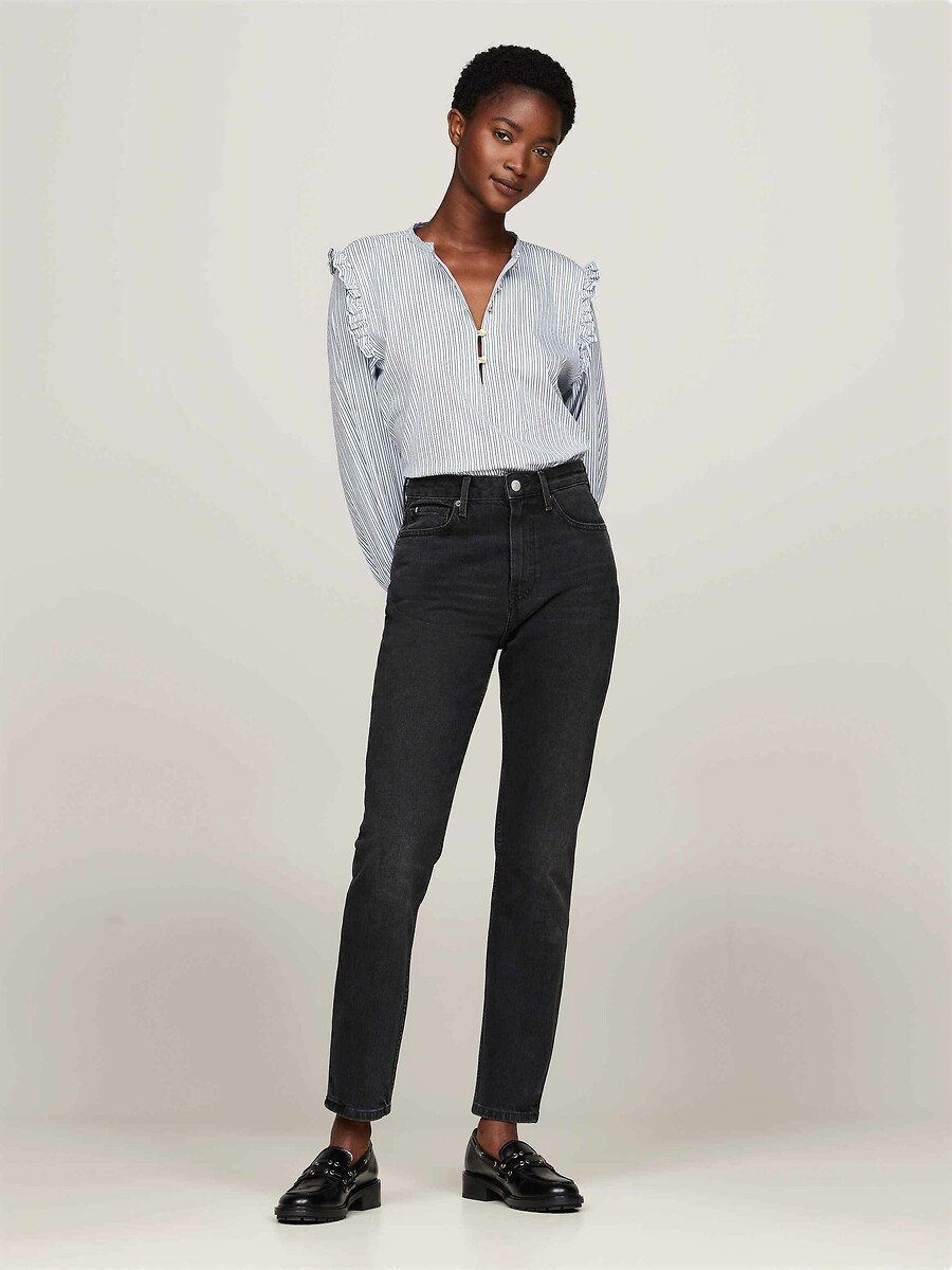 TOMMY HILFIGER<br>Calça jeans slim em tecido de algodão elástico