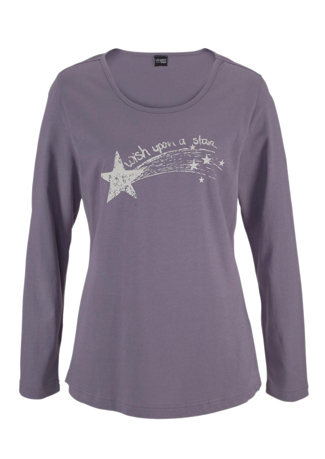 Vivance Dreams Pyjama, 4 Stk. mit Sternenprint