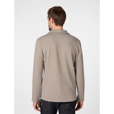 Herren-Stricksakko, Beigemelange
