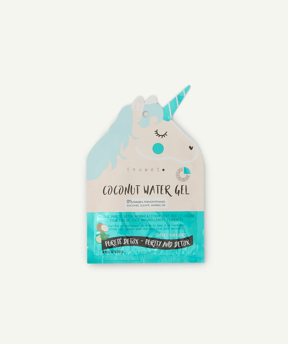 INUWETMASQUE VISAGE DETOX LICORNE FILLE