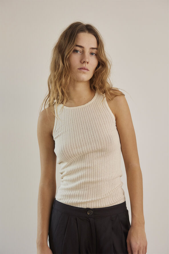 Studio Feder Irene Tank Top - Broken White Broken white