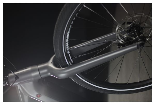 Vélo de Ville Electrique OGP Bike Fitness 351 28'' Shimano Altus 9V 500Wh Gris