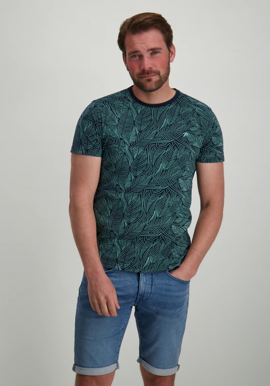 Petrol T-shirt M-1050-TSR116