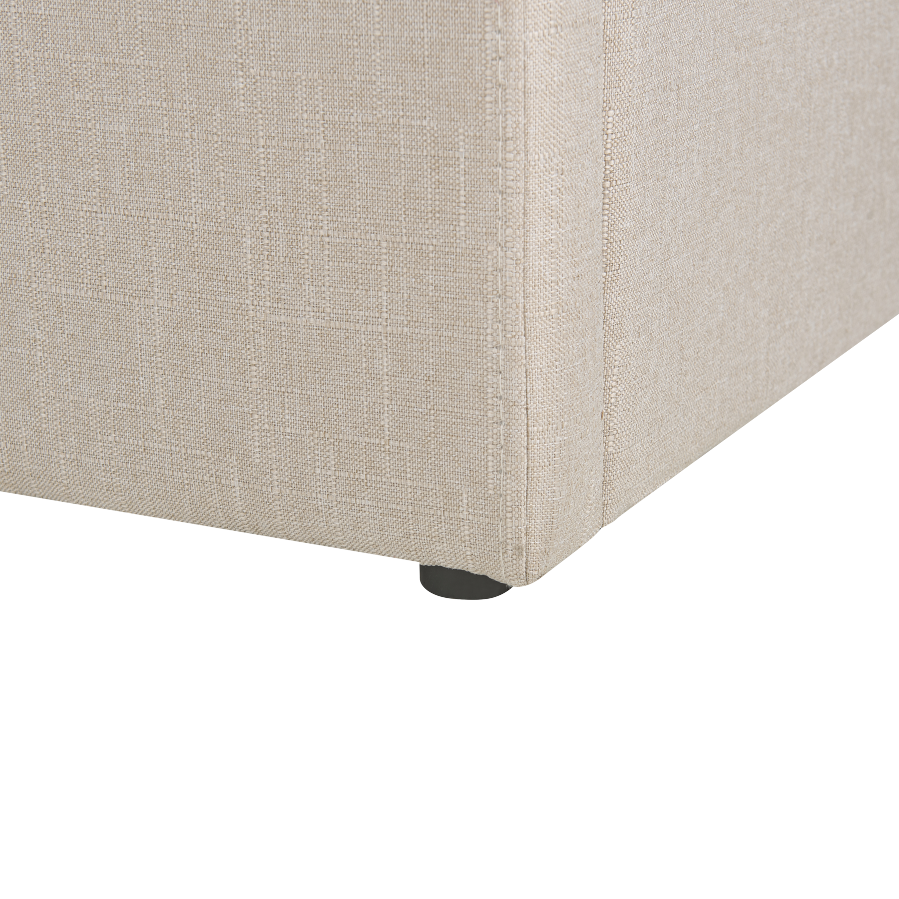 Beliani - DINAN - Kinderbed - Donker Beige - 90 x 200 cm - Polyester