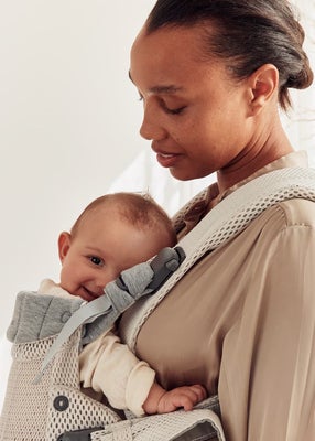 BabyBjörn Harmony Bæresele 3D Mesh, Off White