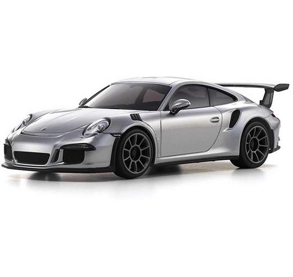 Mini-Z Porsche 911 GT3 RS, Silber 1:27 Readyset<br>Hochleistungs-RC-Rennwagen