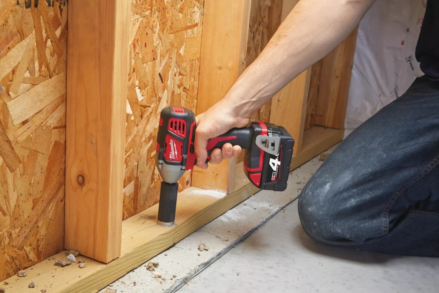 Milwaukee M18 BIW12-0 18V Li-Ion Accu slagmoersleutel body - 240Nm - 1/2
