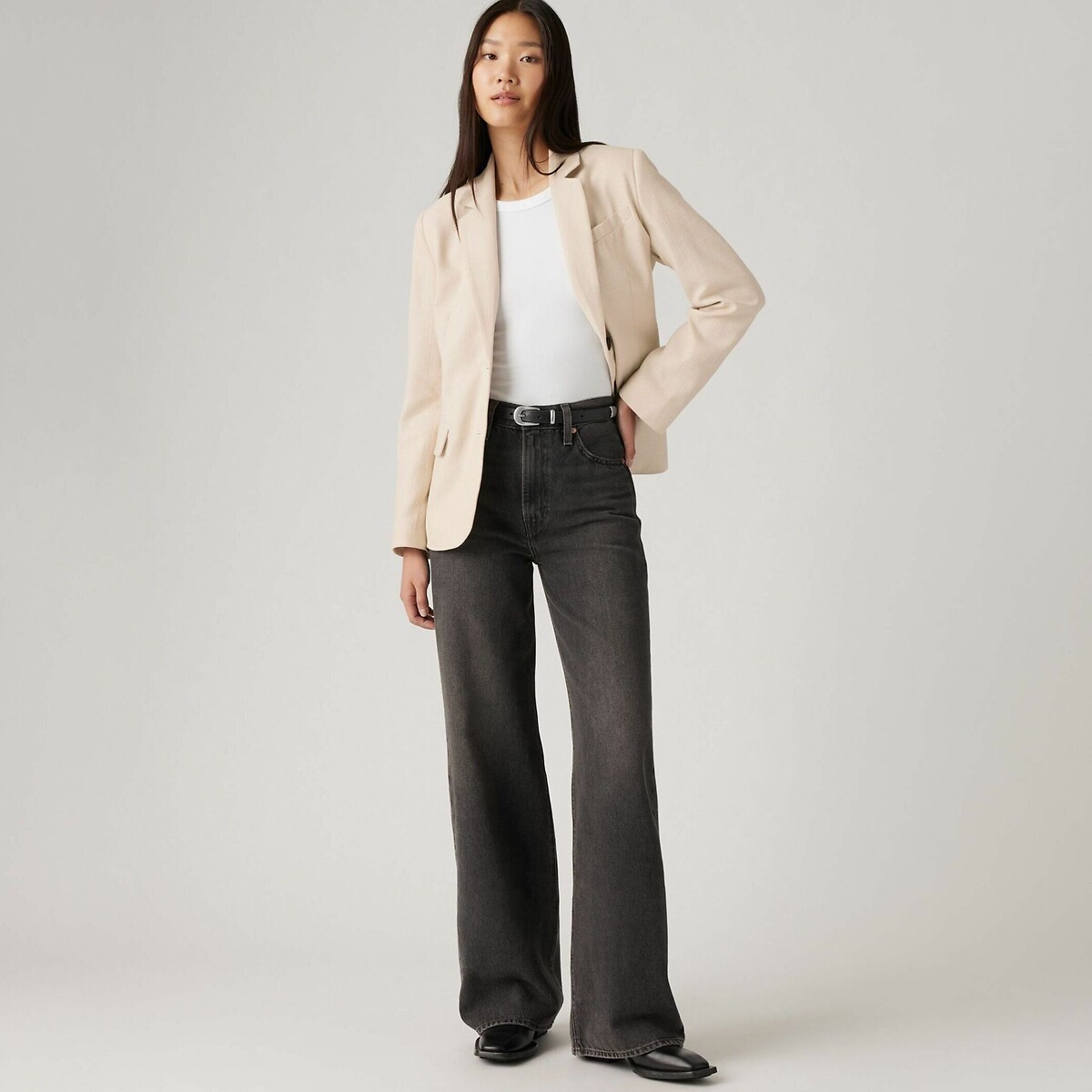 Calça jeans Levi's Ribcage Wide Leg