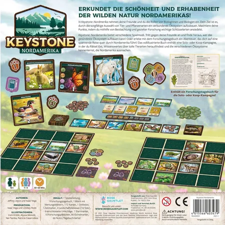 Asmodee Rose Gauntlet Keystone: Nordamerika