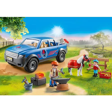 PLAYMOBIL® 70518 Country Mobiler Hufschmied