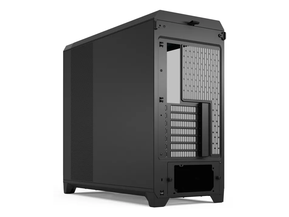 Fractal Design Meshify 3 XL Ambience Pro RGB - Tower - udvidet ATX - ingen strømforsyning (ATX) - sort TG-lystone - USB/Lyd