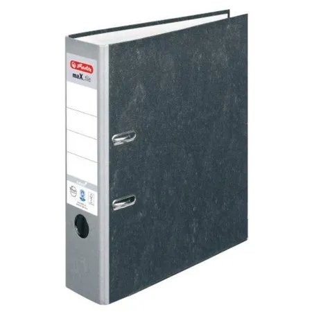 Herlitz Ordner maX.file nature A4 8cm grau