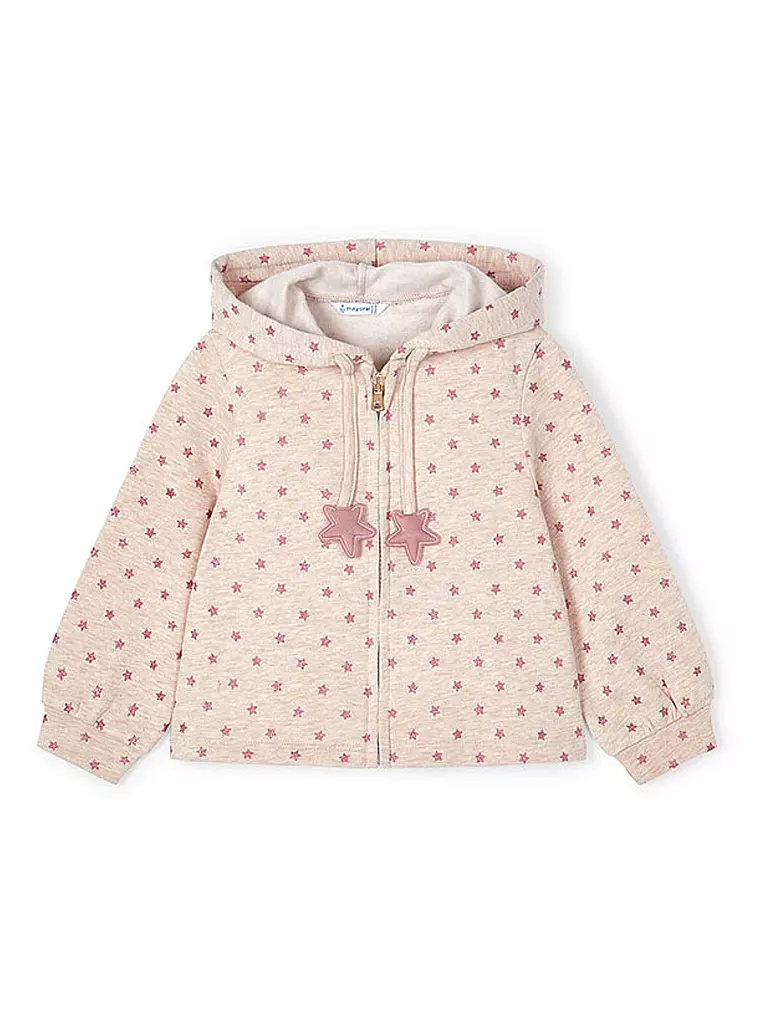 MAYORAL Mädchen Set  3-teillig Sweatjacke, Langarmshirt und Jogginghose rosa