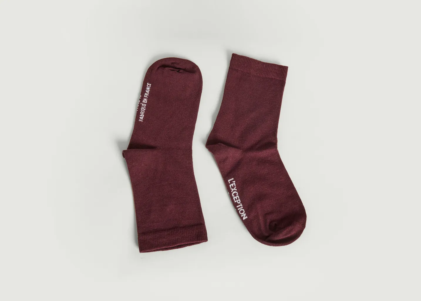 Chaussettes brodées MIF L'Exception Paris