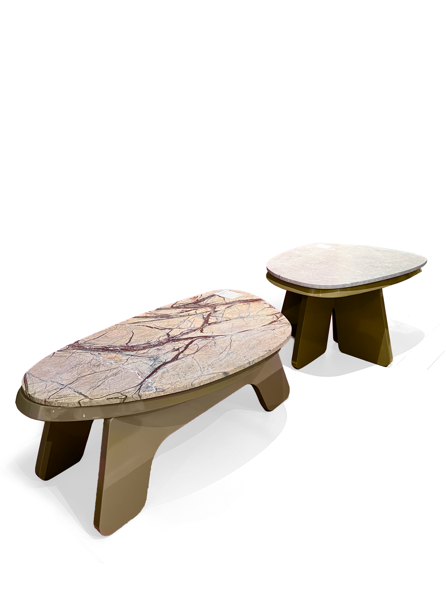 Salontafel Riviersteen – set van 2