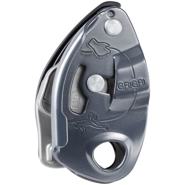 Assureur descendeur escalade PETZL GRIGRI GRIS