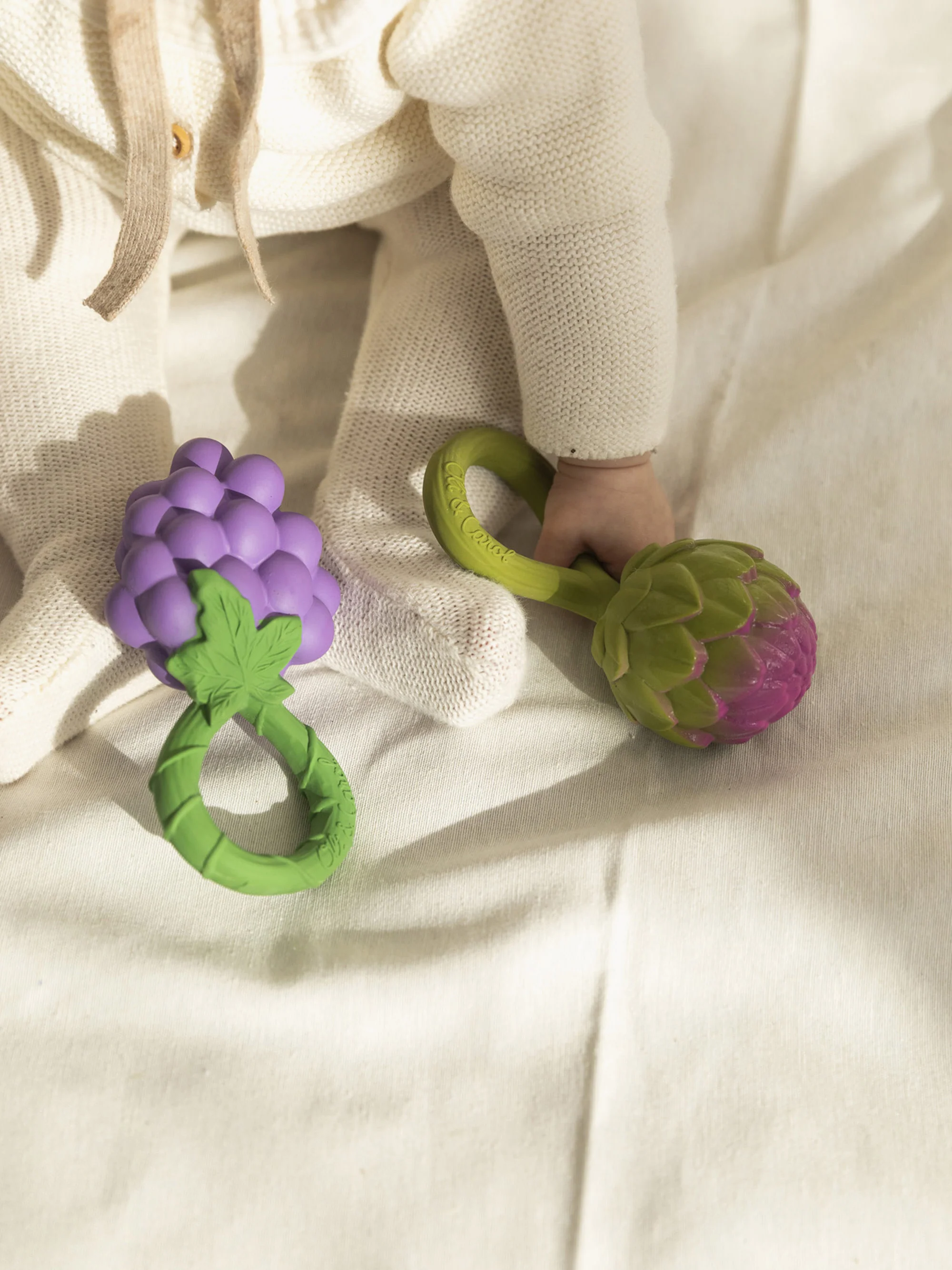 Handgemaakte rammelaar Grape