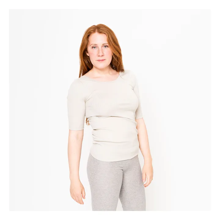 Minimalisma T-Shirt  Gym - Collection Femme  | Gris clair