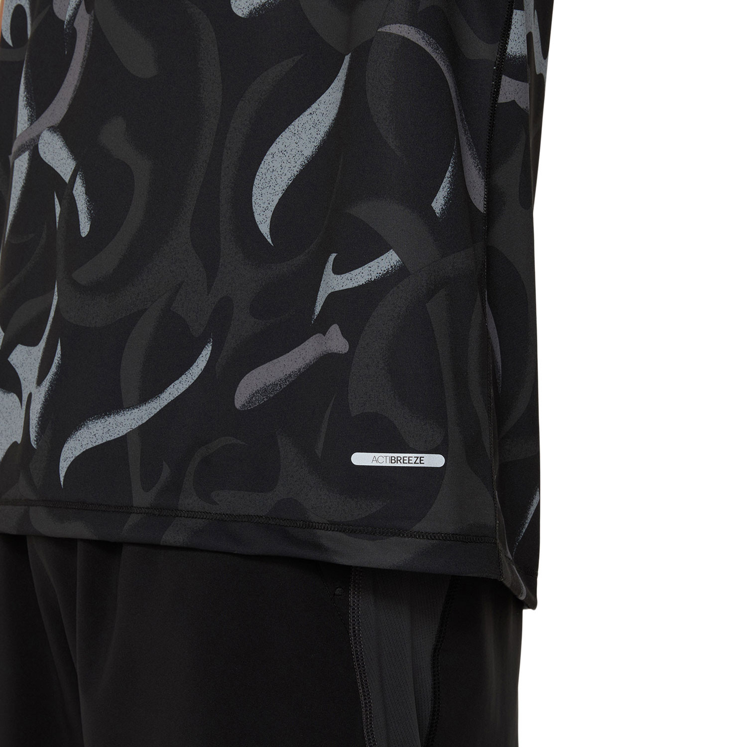ASICS Road All Over Print T-Shirt Heren