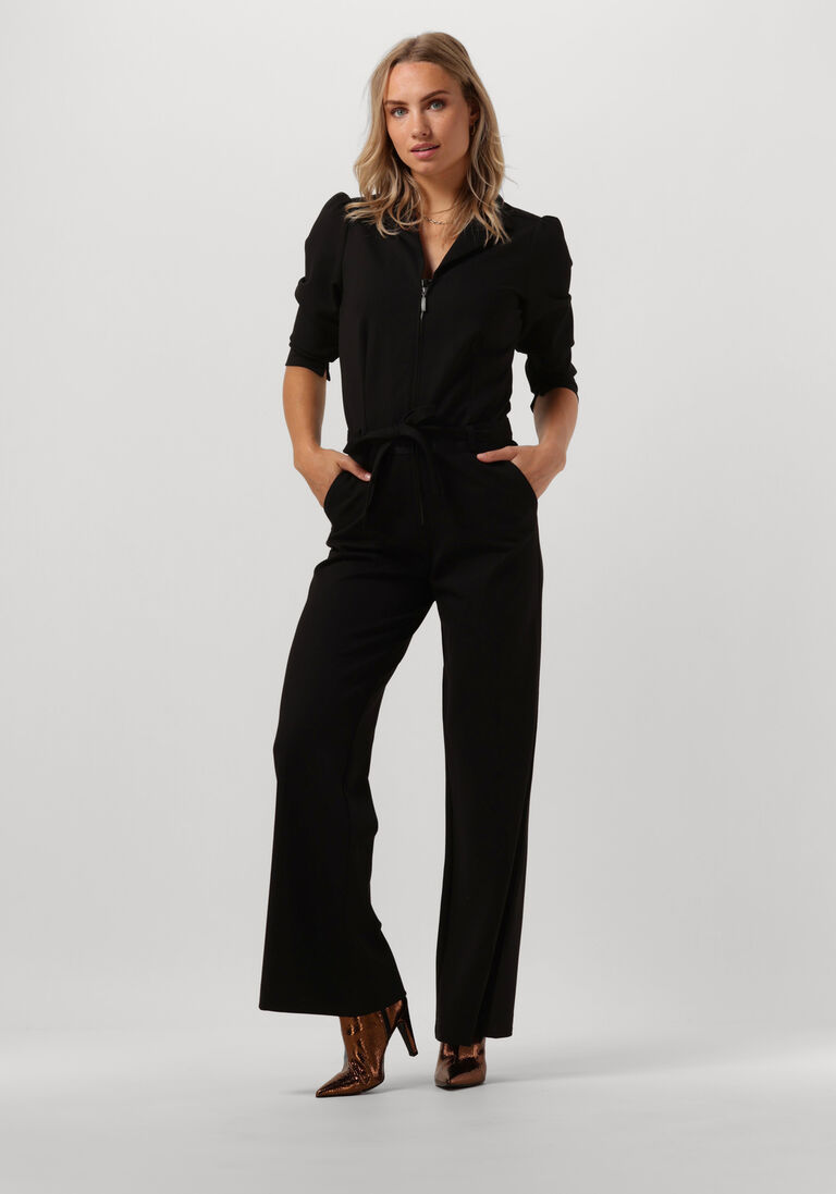 SUMMUM zwarte summum jumpsuit jumpsuit punto milano