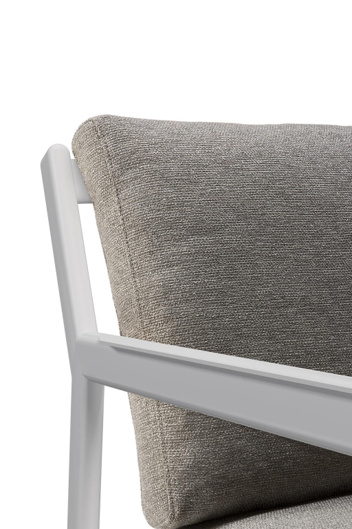Ethnicraft Jack outdoor fauteuil aluminium Off White