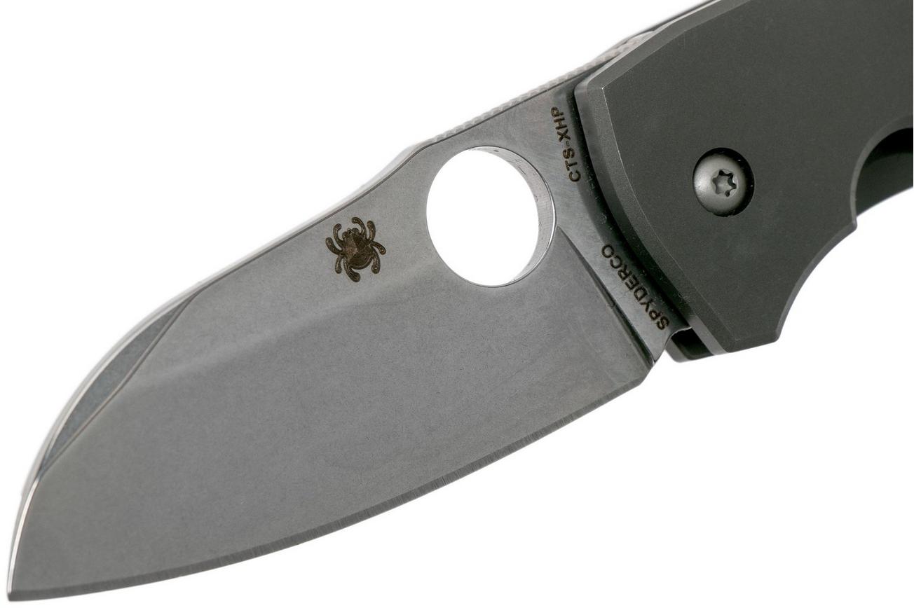 Spyderco Techno 2 C158TIP2 zakmes, Marcin Slysz design