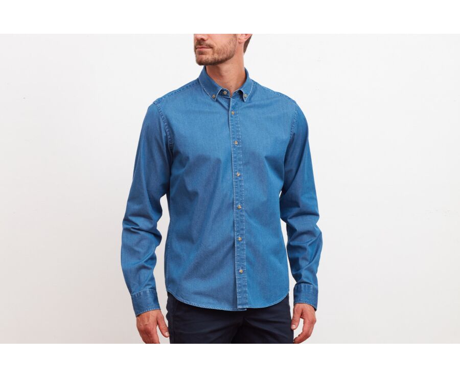 Chemise jean denim  - CAMERON