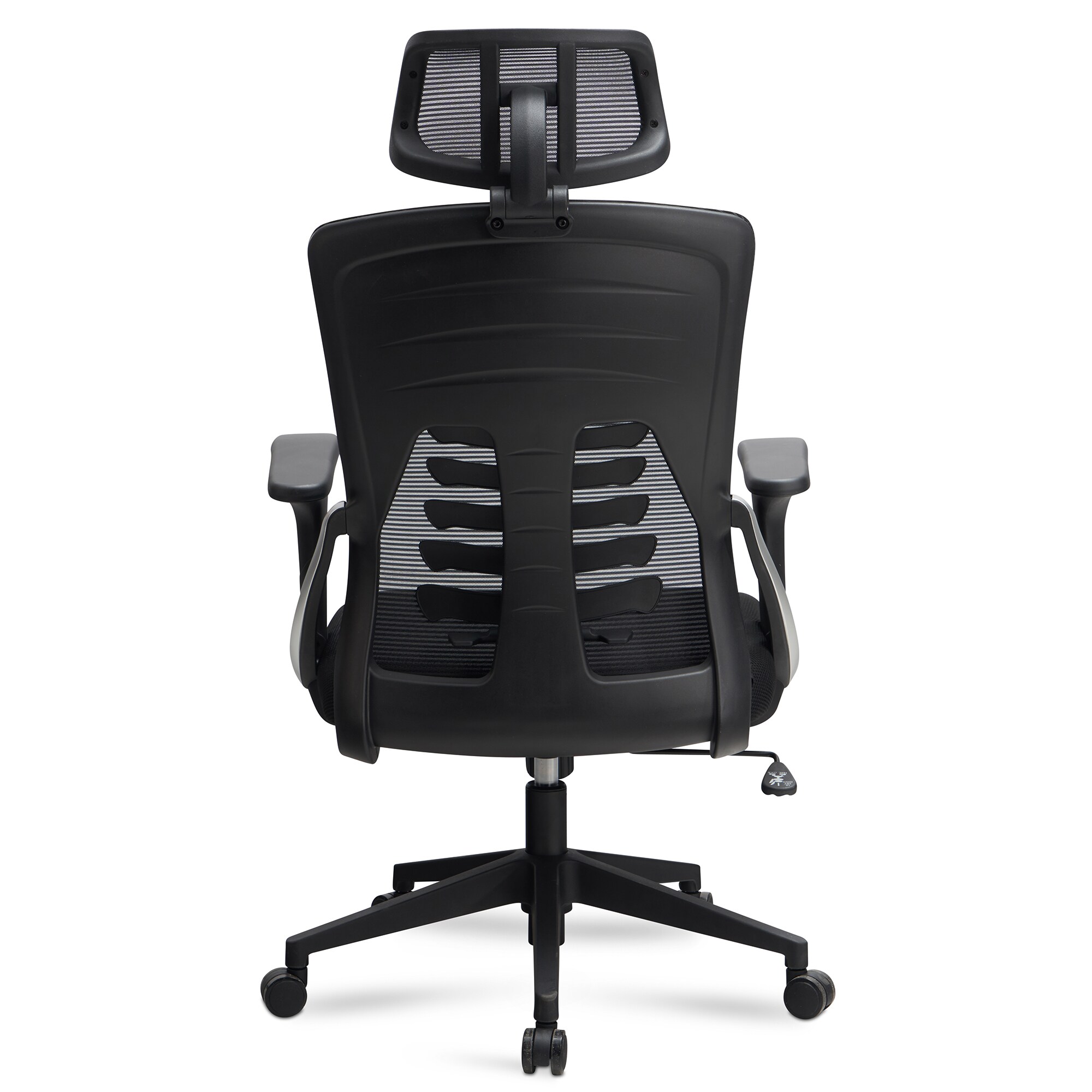 Bürostuhl FineBuy Schreibtischstuhl Mesh Schwarz Drehstuhl Ergonomisch 120 kg